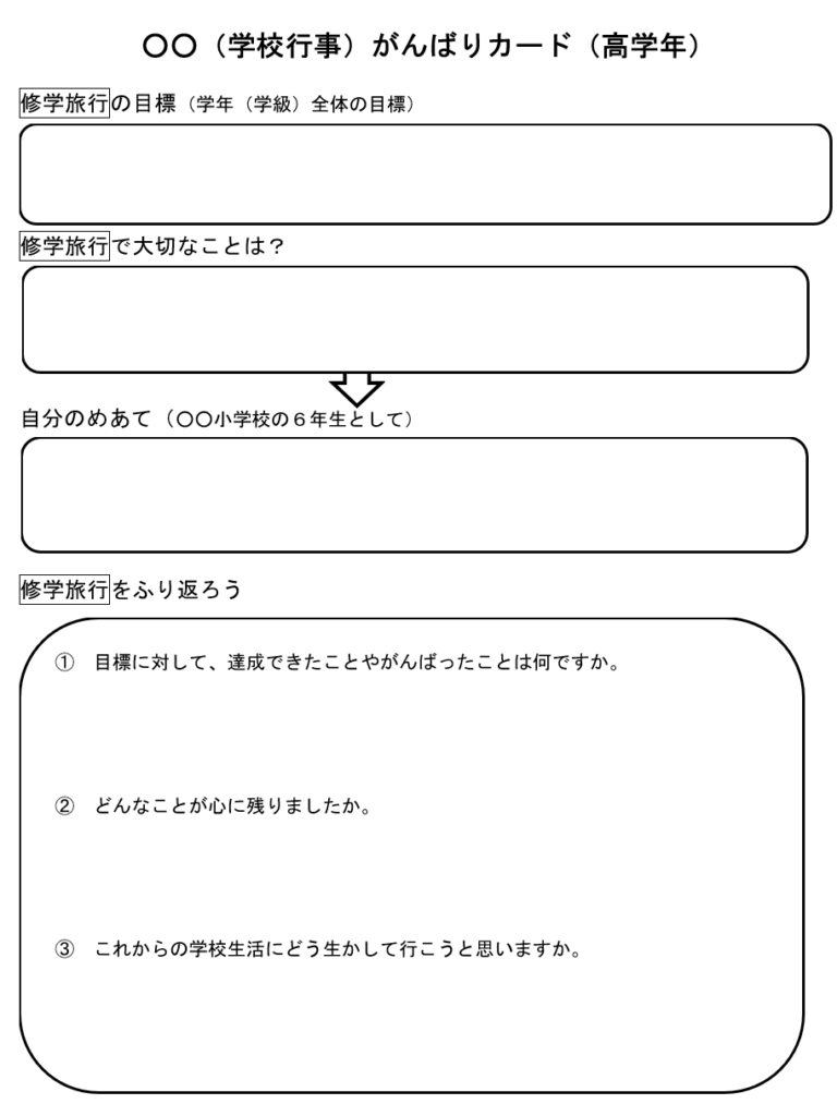 キャリア パスポートの質問項目ってどんなことを設定すればいいの 小学校から高等学校までの質問例を全部まとめてご紹介 教職員の働き方改革 児童 生徒の個別最適な学びをサポート